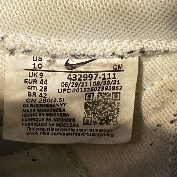 Nike J Crew Kill Shot 2 Lucid Green size 10 - Picture 4 of 7